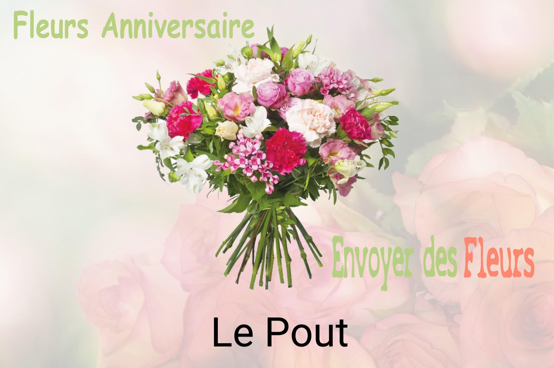 Bouquet de fleurs d’anniversaire livré à Le Pout