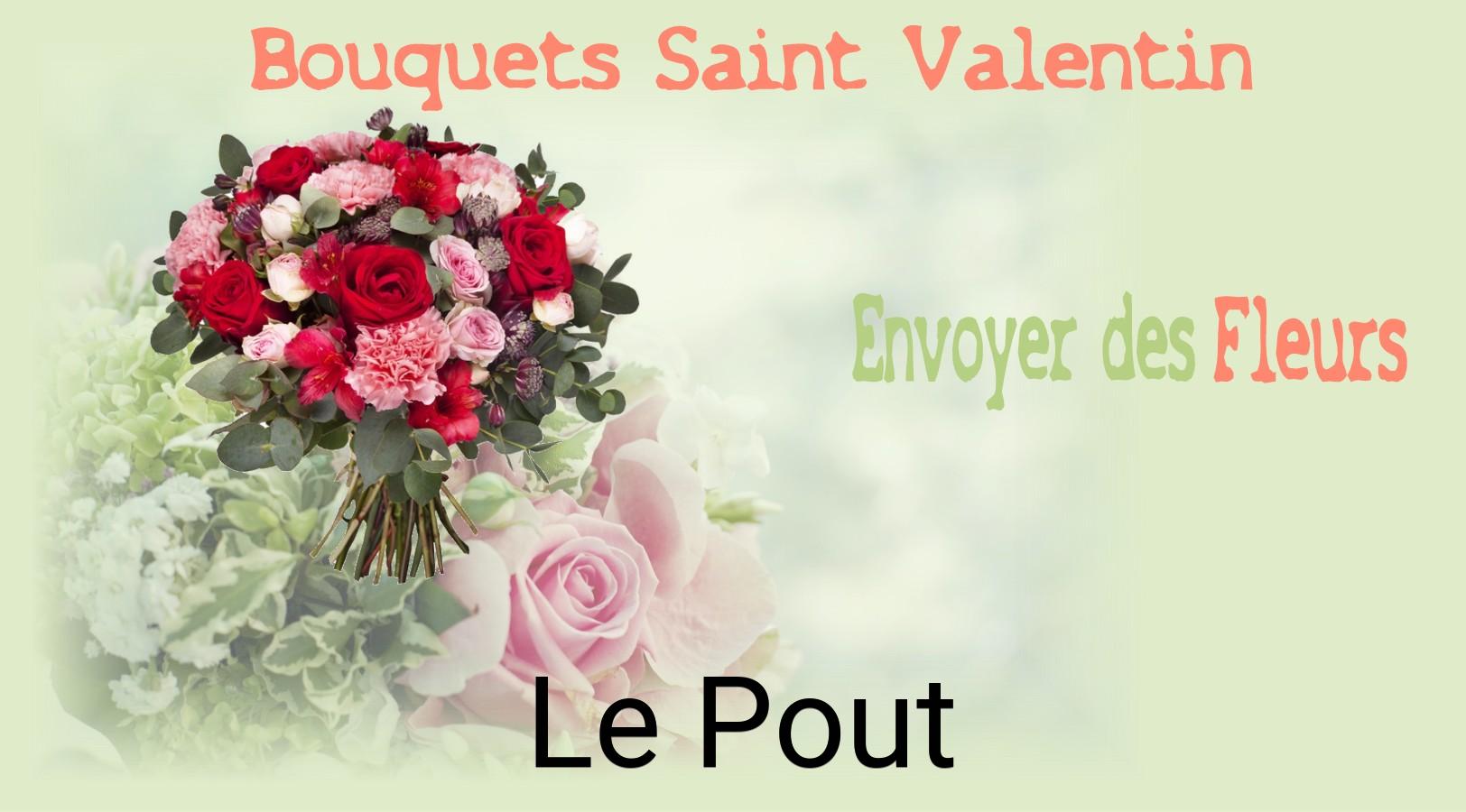 Roses de Saint-Valentin livrées à Le Pout
